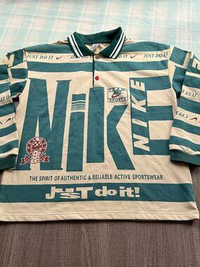 Nike Cactus Plant Flea Market Green Logo Polo